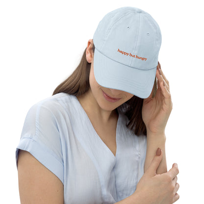 Happy but hungry - Light blue